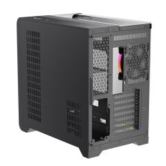 1St Player Rt7 Si̇yah Digital 850W 80+ Gold Full Modüler 4X12Cm Argb 3 Tarafli Temperli̇ Cam Usb 3.0 - Type C Atx Kasa