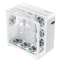 1St Player Rt7 Beyaz Digital 850W 80+ Gold Full Modüler 4X12Cm Argb 3 Tarafli Temperli̇ Cam Usb 3.0 - Type C Atx Kasa