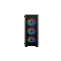 1St Player Fd5-M Si̇yah 600W 80+ Argb 4X12Cm Fan Temperli̇ Cam Mesh Usb 3.0 M-Atx Kasa