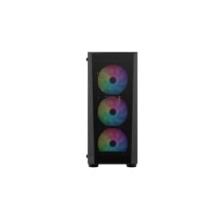 1St Player Fd5-M Si̇yah 600W 80+ Argb 4X12Cm Fan Temperli̇ Cam Mesh Usb 3.0 M-Atx Kasa