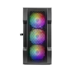 1St Player Trilobite T3 Si̇yah 600W 80+ Argb 4X12Cm Fan Temperli̇ Cam Mesh Usb 3.0 M-Atx Kasa