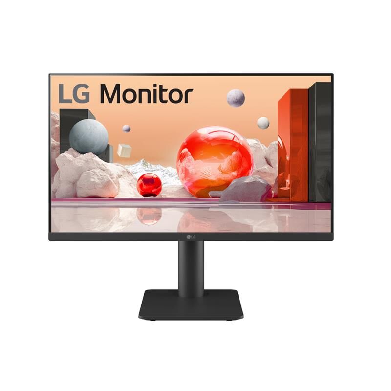 24.5 Lg 25Ms550-B Ips 5Ms 100Hz 2Xhdmi Fhd 1920X1080 Yukseklik Ayari Hoparlor Freesync Vesa Siya