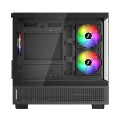 1St Player Miku Mi̇5 Si̇yah 750W 80+ Atx 3.1 Silver Argb 6X12Cm Fan Temperli̇ Cam Usb 3.0 M-Atx Kasa