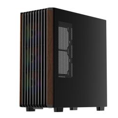 1St Player Wd5 Si̇yah 750W 80+ Silver Atx 3.1 Argb 4X12Cm Fan Temperli̇ Cam Usb 3.0 Atx Kasa