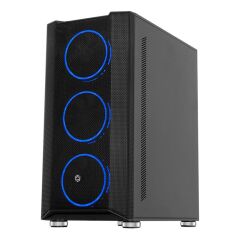 Frisby Fc-9405G 650W 80+ 4X120Mm Dual Ring Rgb Fan Usb 3.0 Mi̇di̇ Tower Si̇yah Kasa