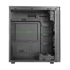 Frisby Fc-2910B 500W 1X120Mm Fan Usb 2.0 Mi̇di̇ Tower Si̇yah