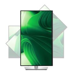 23.8 Dell Pro Plus P2425De Wqhd 5Ms 100Hz Hdmi+Dp+Type-C Ips Pivot Monitor
