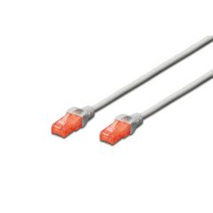 Digitus Dk-1617-010 1Mt Utp Cat6 Patch Kablo Gri Cu, Lszh Awg 26/7