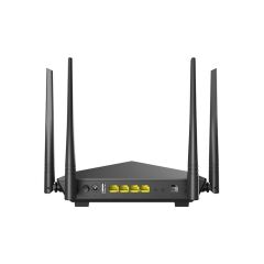 Tenda V12 Ac1200 4 Port 4 Anten Dualband Vdsl2/Adsl2+ Modem Router