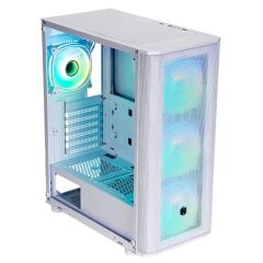Frisby Cm-106 650W 80+ Double Argb Gaming Beyaz Mesh Kasa