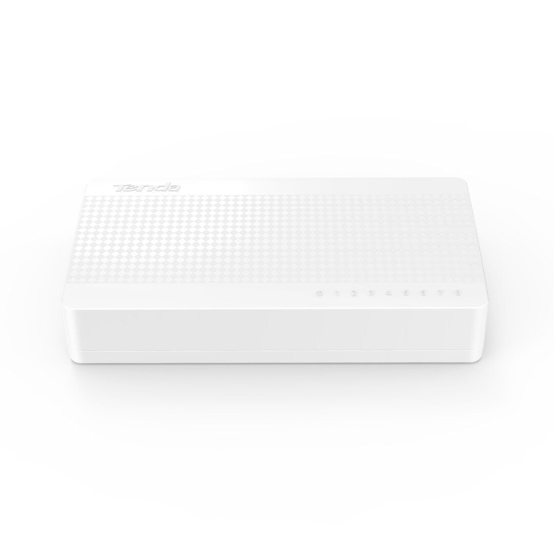 Tenda S108 V8 8 Port 10/100 Yonetilemez Desktop Switch
