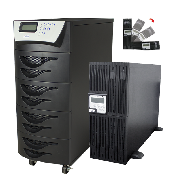 Inform Dsp Multipower 6Kva (20X4.5Ah) 5/10Dk Lcd (Rackmount) Online Ups