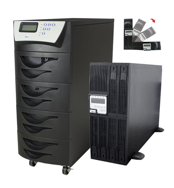 Inform Dsp Multipower 6Kva (20X4.5Ah) 5/10Dk Lcd (Rackmount) Online Ups