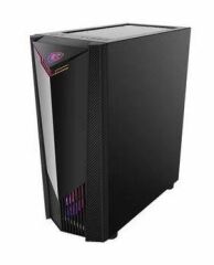 Msi Mag Shield 110R Temberli Cam 2X120Mm Argb Fan Psu Yok Gaming Si̇yah Kasa