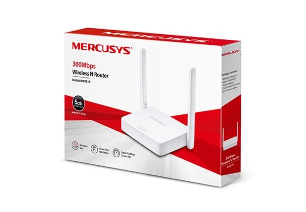 Tp-Link Mercusys Mw301R 300Mbps Wifi N Router