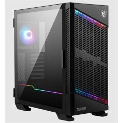 Msi Mpg Velox 100P Airflow Temperli̇ Cam Argb Fan Psu Yok Matx Gaming Kasa