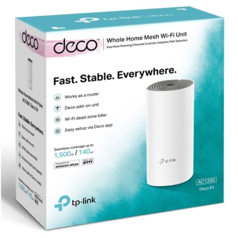 Tp-Link Deco E4 1200Mbps Mesh Wi-Fi Si̇stemi̇ (Tekli̇)