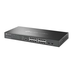 Tp-Link Omada Tl-Sg3218Xp-M2 Omada 16 Port 2.5G 2 Port 10Ge Sfp+ L2+ Managed Switch With 8-Port Poe+