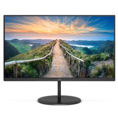27 Aoc Q27V4Ea Ips 4Ms 75Mhz 1Xhdmi 1Xdp Qhd 2560X1440 Hoparlör Çerçevesi̇z Flicker-Free Vesa Si̇yah