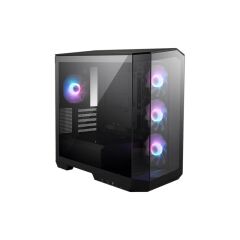 Msi Mag Pano M100R Pz Temperli̇ Cam Argb Psu Yok 3X120Mm 1X120Mm Fan Gaming Matx Kasa Si̇yah