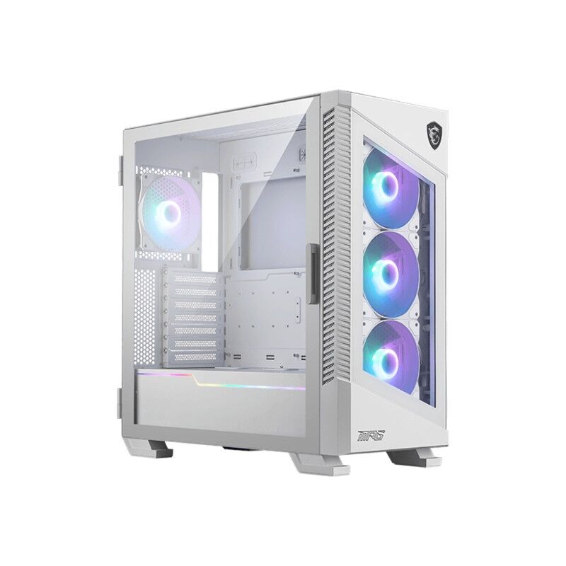 Msi Mpg Velox 100R White Temperli̇ Cam Argb Psu Yok 3X120Mm 1X120Mm Fan Gaming Bi̇lgi̇sayar Kasasi