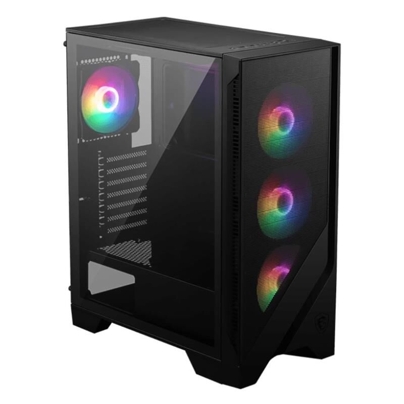 Msi Mag Forge 120A B65 Temperli̇ Cam 6X120Mm Auto Rgb Fan 650W Bronz Atx Gaming Kasa
