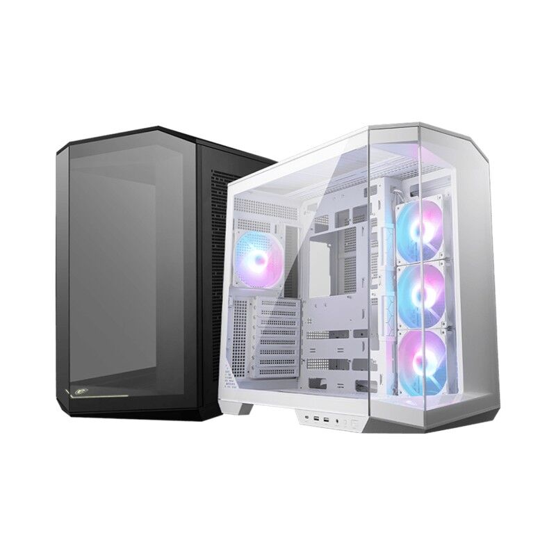 Msi Mag Pano 100R Pz Temperli̇ Cam Argb Psu Yok 3X120Mm 1X120Mm Fan Gaming Atx Kasa Si̇yah