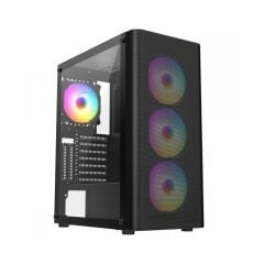 Frisby Fc-9385G 550W 4X8120Mm Fan Gami̇ng Si̇yah Kasa