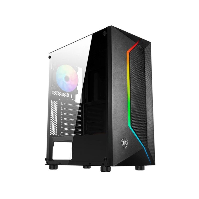 Msi Mag Vampiric 100R Temperli̇ Cam Argb Psu Yok 1X120Mm Fan Gaming Bi̇lgi̇sayar Kasasi