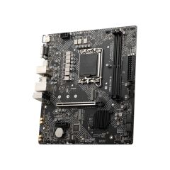 Msi Pro H610M-G Ddr5 5600Mhz 1Xvga 1Xhdmi 1Xdp 1Xm.2 Usb 3.2 Matx 1700P (12. / 13. Ve 14. Nesi̇l İşlemci̇ Uyumlu)