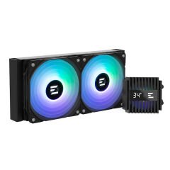 Zalman Alpha2 A24 240Mm Lga1700/Am5 Soket Sivi Soğutmali Cpu Fan Argb Fan