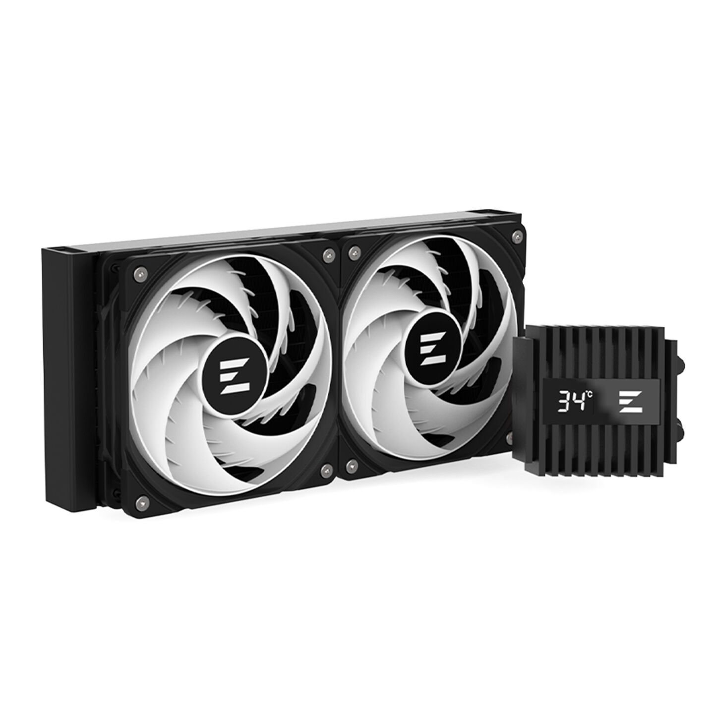 Zalman Alpha2 A24 240Mm Lga1700/Am5 Soket Sivi Soğutmali Cpu Fan Argb Fan