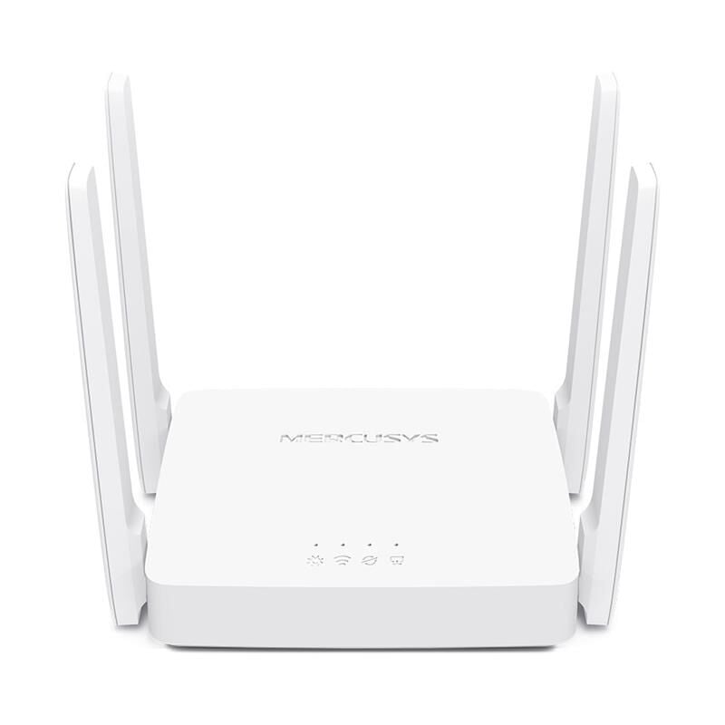 Tp-Link Mercusys Ac10 Ac1200 867Mbps/5Ghz/300Mbps/2.4Ghz Dual Band Kablosuz Router