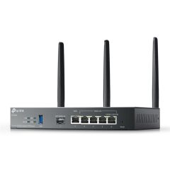 Tp-Link Omada Er706W Ax3000 Wifi6 1Xgigabit Sfp Wan/Lan Port 1Xgigabit Rj45 Wan Port 4Xgigabit Wan/Lan Rj45 Vpn Router