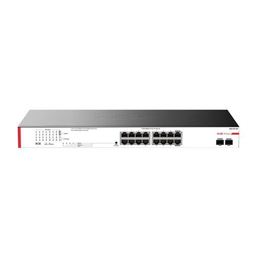 H3C Magic 9801A5C3 Bs218F-Hp 16 Port 10/100/1000 16 Port Poe 2 X Sfp 225W Yonetilemez Rack Mount Switch