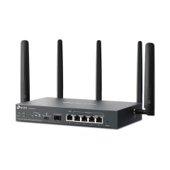 Tp-Link Omada Er706W-4G Ax3000 1Xgigabit Sfp Wan/Lan Port 1Xgigabit Rj45 Wan Port 4Xgigabit Wan/Lan Rj45 Vpn Router