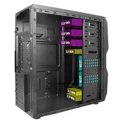 Vento Ta-K61 650W 1X80Mm Fan Usb 3.0 Mi̇di̇ Tower Si̇yah Kasa