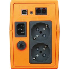 Makelsan Lion 650Va 1X12V/7Ah Line Interactive Ups Mu00650L11Mp005