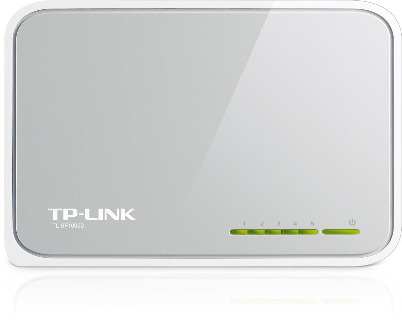 Tp-Link Tl-Sf1005D 5 Port 10/100 Plasti̇k Kasa Switch