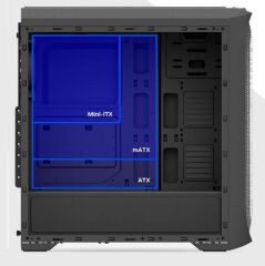 Zalman N5Mf 700W 4X120Mm Rgb Fan Usb 3.0 Atx Si̇yah Kasa