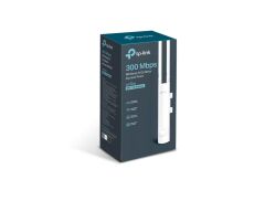 Tp-Link Omada Eap110-Outdoor 1 Port 10/100 2.4Ghz 2X2 Mu-Mimo 300Mbps 2X3Dbi Anten Diş Ortam Access Point(Adaptörlü)