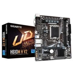 Gigabyte H610M-H-V2 Ddr5 5600Mhz 1Xvga 1Xhdmi 1Xm.2 Usb 3.2 Matx 1700P (12. / 13. Ve 14. Nesi̇l İşlemci̇ Uyumlu)