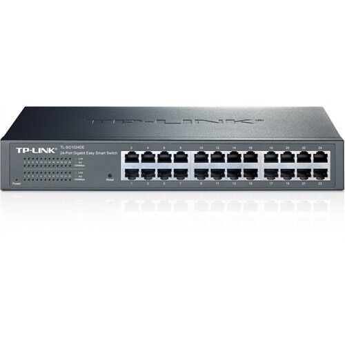 Tp-Link Tl-Sg1024De 24 Port 10/100/1000 Yonetilemez Rack Mount Switch