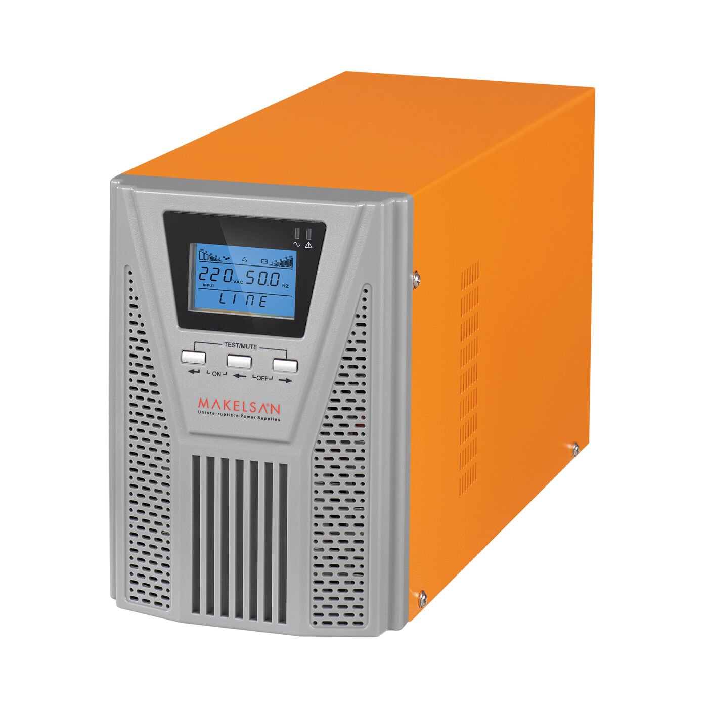 Makelsan Powerpack Se 1Kva 5-10Dk 2X12V/9Ah 1F/1F Onli̇ne Ups Mu01000N11Eav06