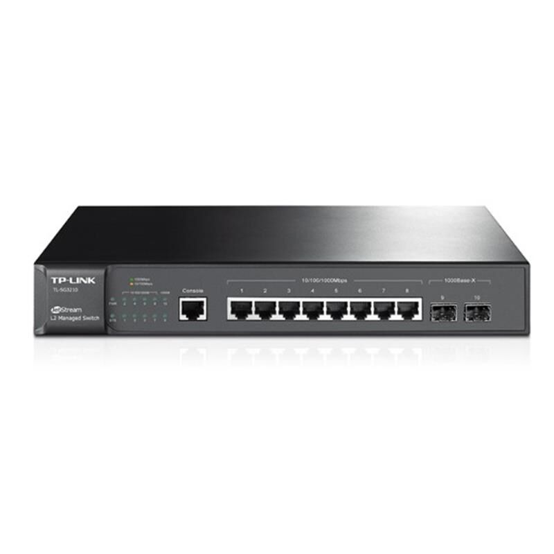 Tp-Link Omada Tl-Sg3210 8 Port Gigabit+2Xgigabit Sfp Uplink L2+ Yöneti̇lebi̇li̇r Rackmount Switch
