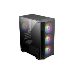 Msi Mag Forge M100A Akri̇li̇k Yan Panel 3X120Mm 1X120Mm Argb Fan Psu Yok Matx Gaming Kasa