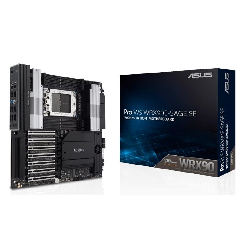 Asus Pro Ws Wrx90E-Sage Se Ddr5 Vga 4Xm.2 Str5 (Amd Threadripper Pro 7000 Wx Seri̇si̇ İşlemci̇ Uyumu)