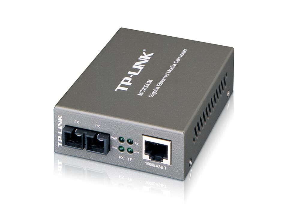 Tp-Link Omada Mc200Cm Multi Mode Gigabit Ethernet Medya Dönüştürücü