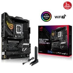 Asus Rog Strix Z890-H Gaming Wifi 4X Ddr5 Dp/Hdmi 4X M.2 1X 2.5Glan/Wifi7/Bt Usb4 1851P Anakart