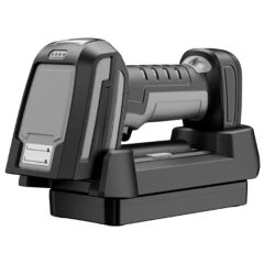 Perkon Tiger Rs56 2D 2.4Ghz 300M + Bt+Usb Kablosuz Ultra Dayanikli Ip67 Endüstri̇yel Barkod Okuyucu + Cradle